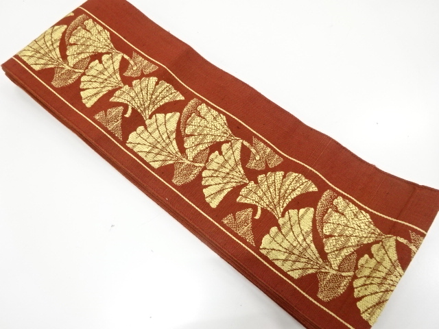 Japanese Kimono / Hanhaba Obi Combined weave